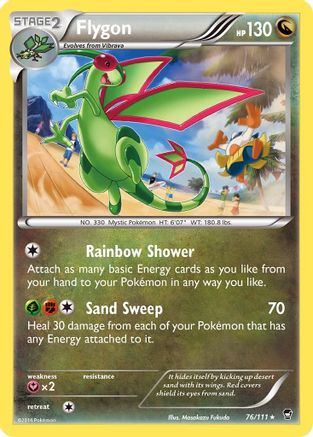 Flygon (76) [XY - Furious Fists] Reverse Holofoil