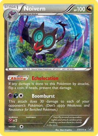 Noivern (77) [XY - Furious Fists] Reverse Holofoil