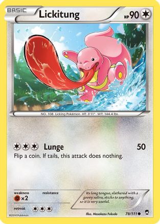 Lickitung (78) [XY - Furious Fists]