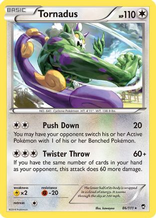 Tornadus (86) [XY - Furious Fists]
