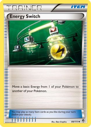 Energy Switch (89) [XY - Furious Fists] Reverse Holofoil