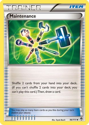 Maintenance (96) [XY - Furious Fists]