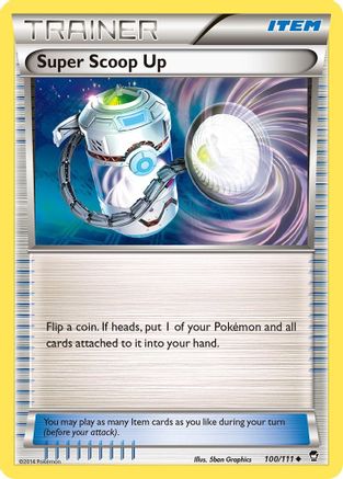 Super Scoop Up (100) [XY - Furious Fists] Reverse Holofoil