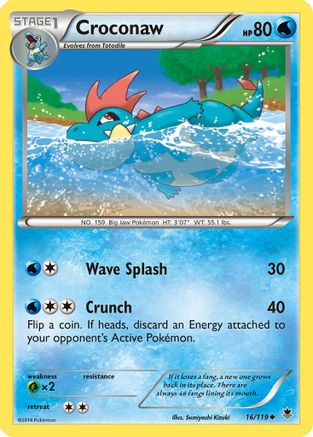 Croconaw (16) [XY - Phantom Forces]