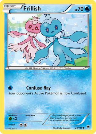 Frillish (20) [XY - Phantom Forces]