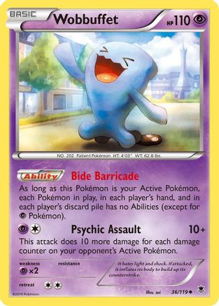 Wobbuffet (36) [XY - Phantom Forces]