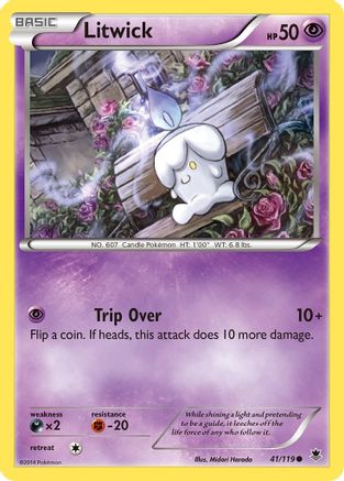 Litwick (41) [XY - Phantom Forces]