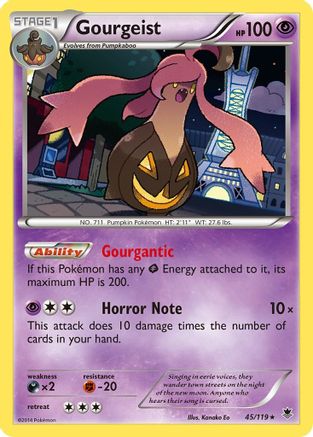 Gourgeist (45) [XY - Phantom Forces] Holofoil