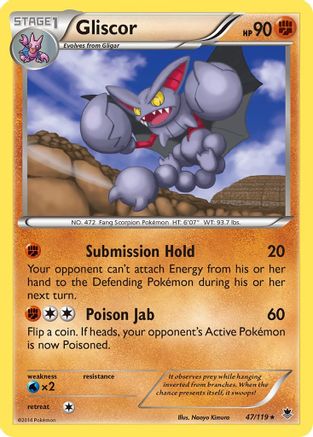 Gliscor (47) [XY - Phantom Forces] Reverse Holofoil