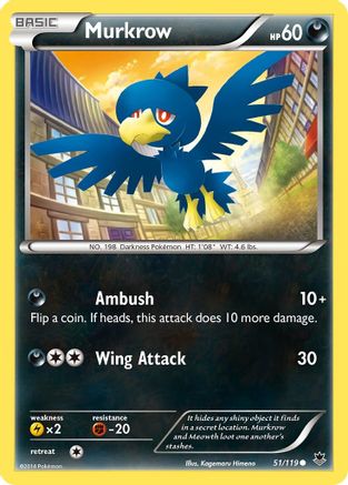 Murkrow (51) [XY - Phantom Forces]