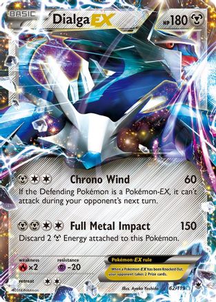 Dialga EX (62) [XY - Phantom Forces] Holofoil