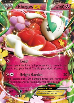 Florges EX (67) [XY - Phantom Forces] Holofoil