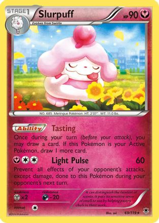 Slurpuff (69) [XY - Phantom Forces] Reverse Holofoil