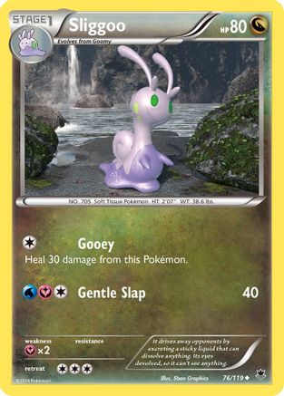 Sliggoo (76) [XY - Phantom Forces] Reverse Holofoil