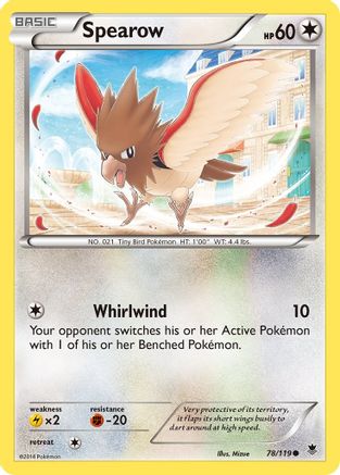 Spearow (78) [XY - Phantom Forces]