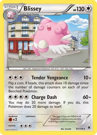 Blissey (81) [XY - Phantom Forces]
