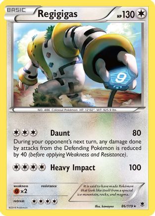 Regigigas (86) [XY - Phantom Forces] Holofoil