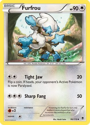 Furfrou (90) [XY - Phantom Forces]