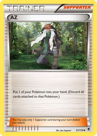 AZ (91) [XY - Phantom Forces] Reverse Holofoil