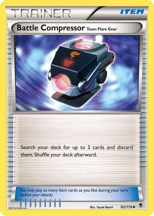 Battle Compressor (92) [XY - Phantom Forces] Reverse Holofoil