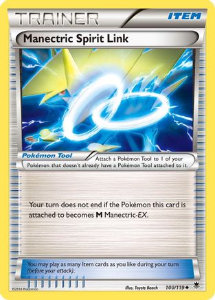 Manectric Spirit Link (100) [XY - Phantom Forces] Reverse Holofoil