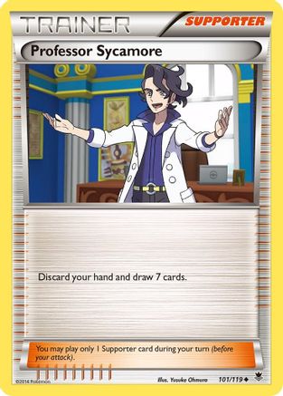 Professor Sycamore (101) [XY - Phantom Forces] Reverse Holofoil