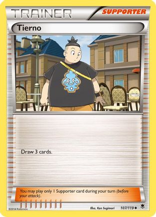 Tierno (107) [XY - Phantom Forces] Reverse Holofoil