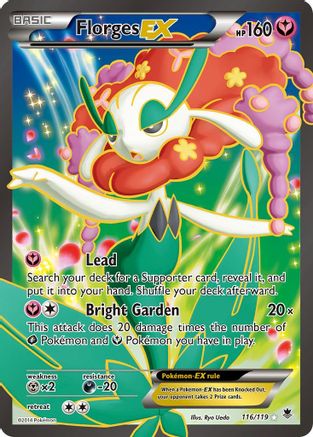 Florges EX (116 Full Art) (116) [XY - Phantom Forces] Holofoil