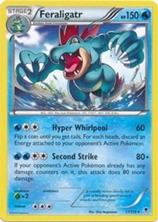 Feraligatr - 17/119 (XY Phantom Forces) (17) [Deck Exclusives]