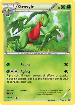 Grovyle (7) [XY - Primal Clash]