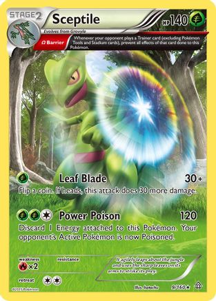Sceptile (Omega) (9) [XY - Primal Clash] Holofoil