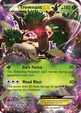 Trevenant EX (19) [XY - Primal Clash] Holofoil