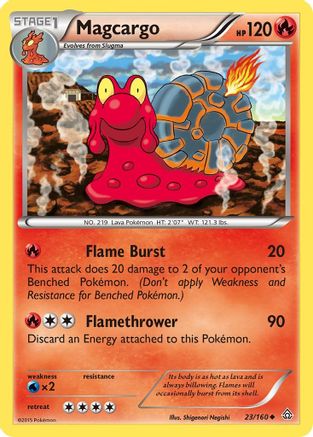 Magcargo (23) [XY - Primal Clash] Reverse Holofoil