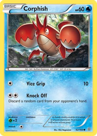 Corphish (42) [XY - Primal Clash]