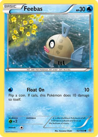 Feebas (43) [XY - Primal Clash]
