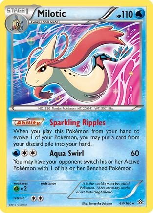 Milotic (44) [XY - Primal Clash] Reverse Holofoil