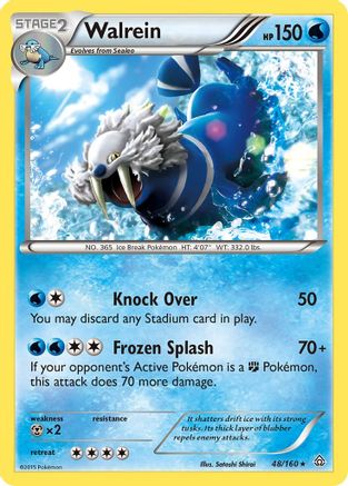 Walrein (48) [XY - Primal Clash] Reverse Holofoil