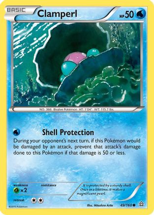 Clamperl (49) [XY - Primal Clash]