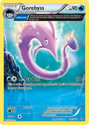 Gorebyss (Alpha) (52) [XY - Primal Clash] Reverse Holofoil