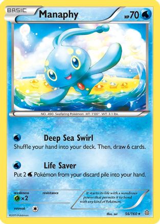 Manaphy (56) [XY - Primal Clash] Reverse Holofoil