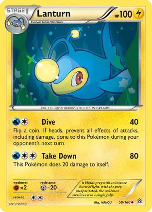 Lanturn (58) [XY - Primal Clash]