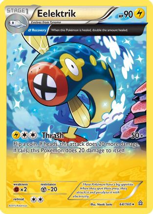 Eelektrik (Alpha) (64) [XY - Primal Clash] Reverse Holofoil