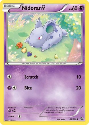 Nidoran (F) (66) [XY - Primal Clash]