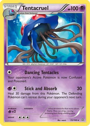 Tentacruel (72) [XY - Primal Clash] Reverse Holofoil