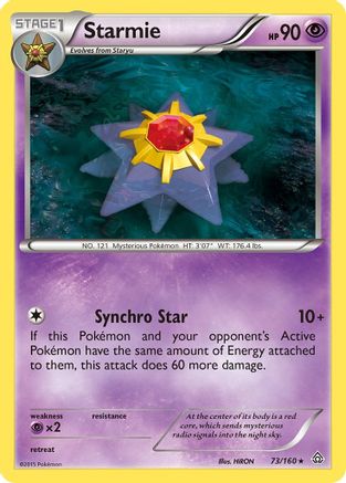 Starmie (73) [XY - Primal Clash] Reverse Holofoil