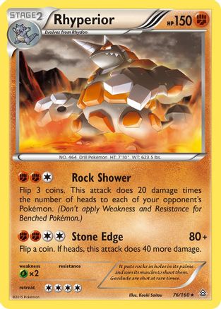 Rhyperior (76) [XY - Primal Clash]