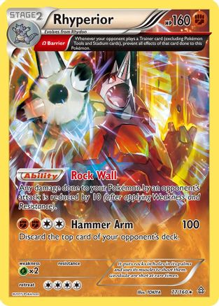 Rhyperior (Omega) (77) [XY - Primal Clash] Holofoil