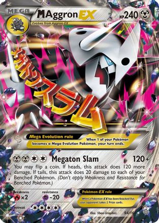 M Aggron EX (94) [XY - Primal Clash] Holofoil