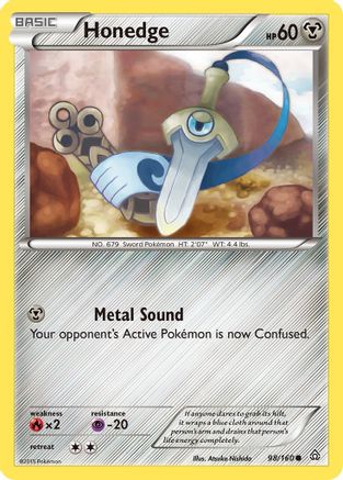 Honedge (98) [XY - Primal Clash] Reverse Holofoil