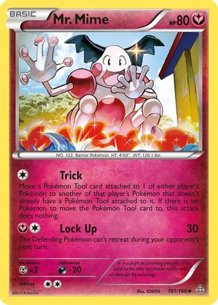 Mr. Mime (101) [XY - Primal Clash] Reverse Holofoil